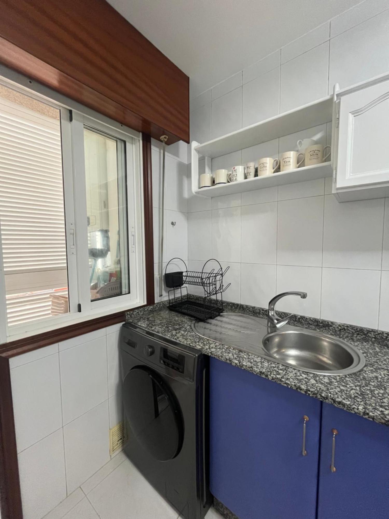 Apartamento Xacobe Grove, 120 Metros Totalmente Equipado, Luminoso, Centrico Y Con Plaza De Garaje O Grove Bagian luar foto